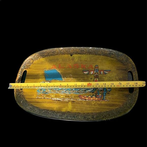 Vintage ALASKA Souvenir Tray - Picture 4 of 8